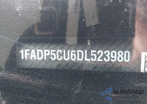 2013 Ford C-Max Energi Sel from USA, damaged, VIN 1FADP5CU6DL523980